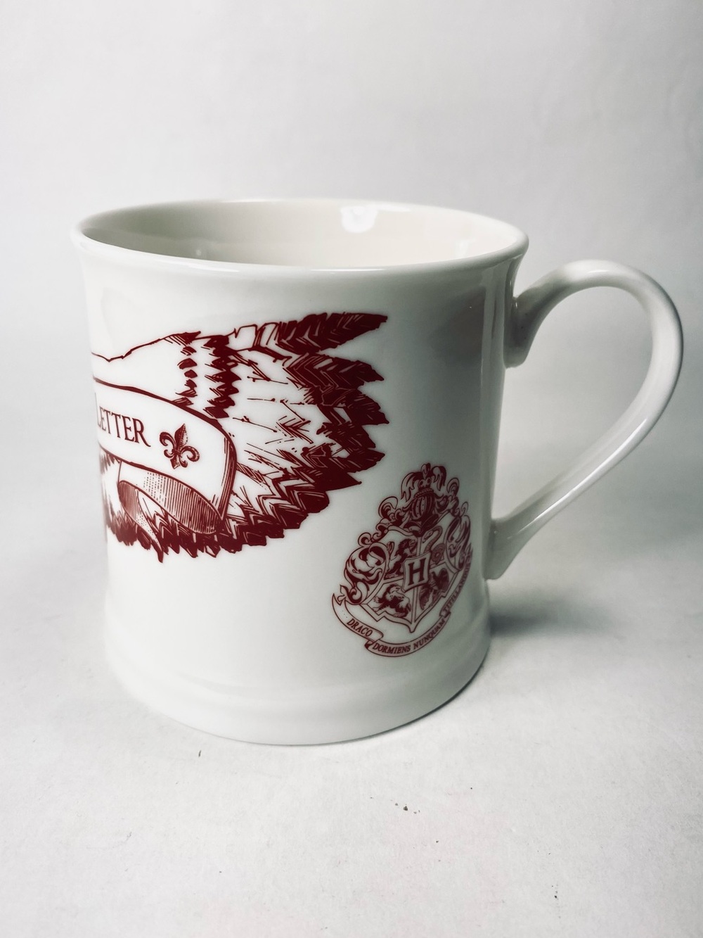 Harry Potter Waiting for my Letter Graphic White Ceramic Mug